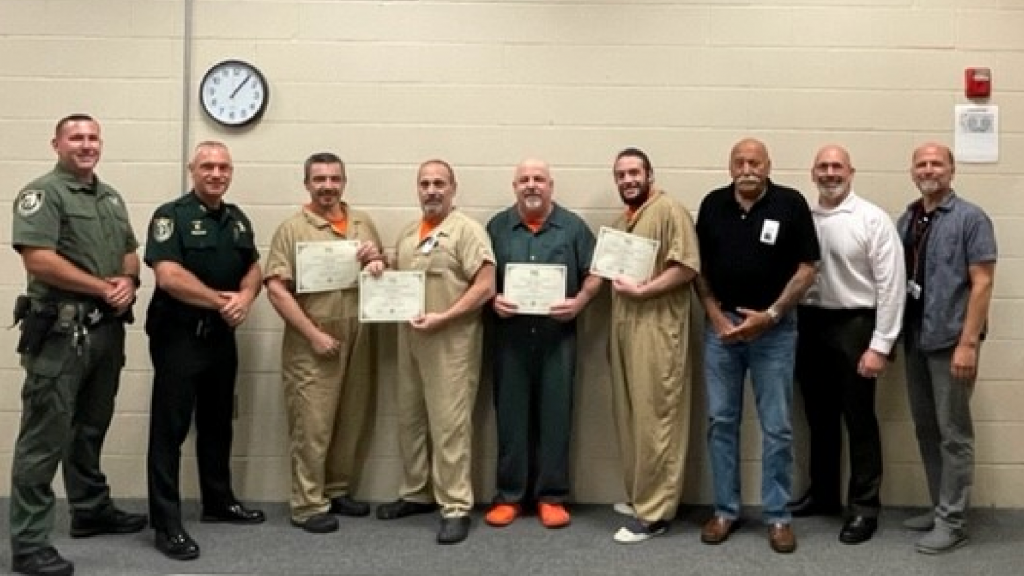 Flagler Jail Inmates Graduate Pre HVAC Course AskFlagler