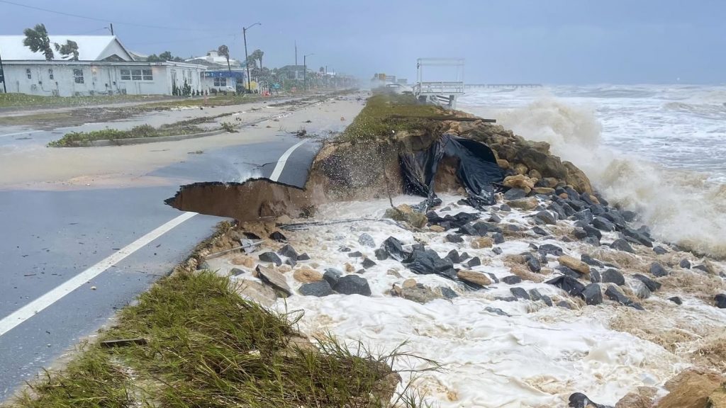 Sections Of A1a Washed Out In Aftermath Of Nicole - Askflagler