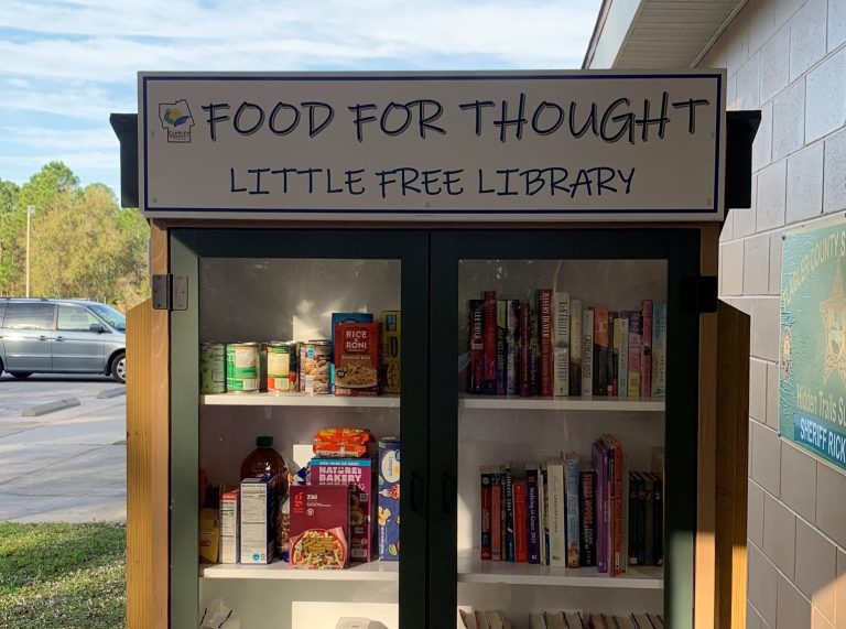 Public Library Opens FoodForBook Kiosks AskFlagler
