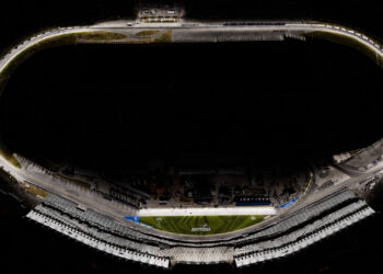 Daytona International Speedway Installing New LED Light System
