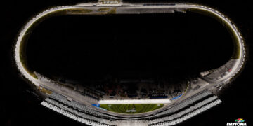 Daytona International Speedway Installing New LED Light System