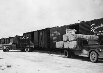 Florida East Coast Railway in Flagler County