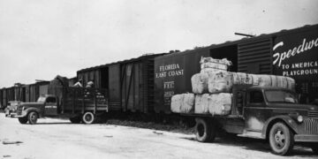 Florida East Coast Railway in Flagler County