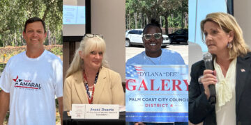 Amaral & Duarte, Galery & Shelley to Face Off in Palm Coast City Council General Election