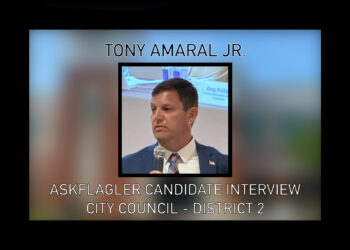 AskFlagler Palm Coast City Council Interview: Tony Amaral Jr.